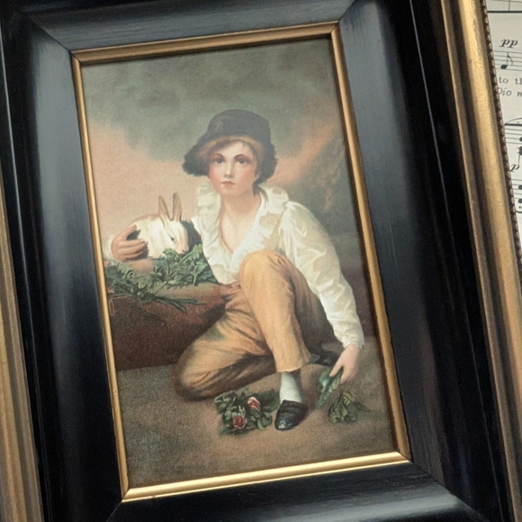Framed Vintage Boy Portrait - Picture 6 of 9